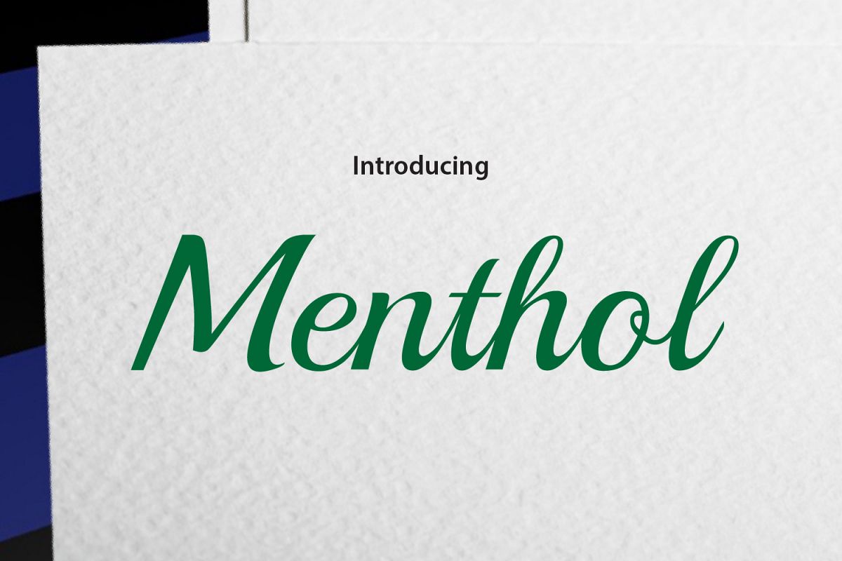 Menthol example image 1