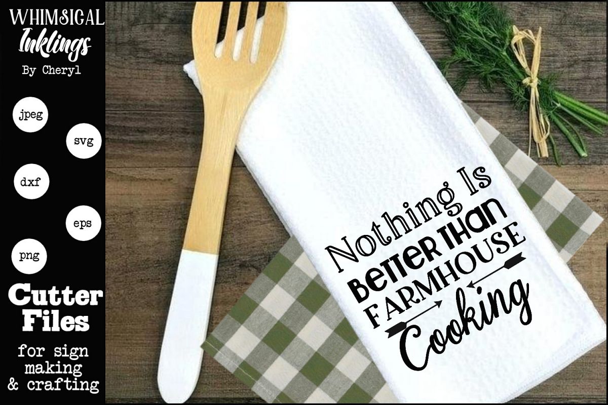 Farmhouse Cooking SVG example image 1