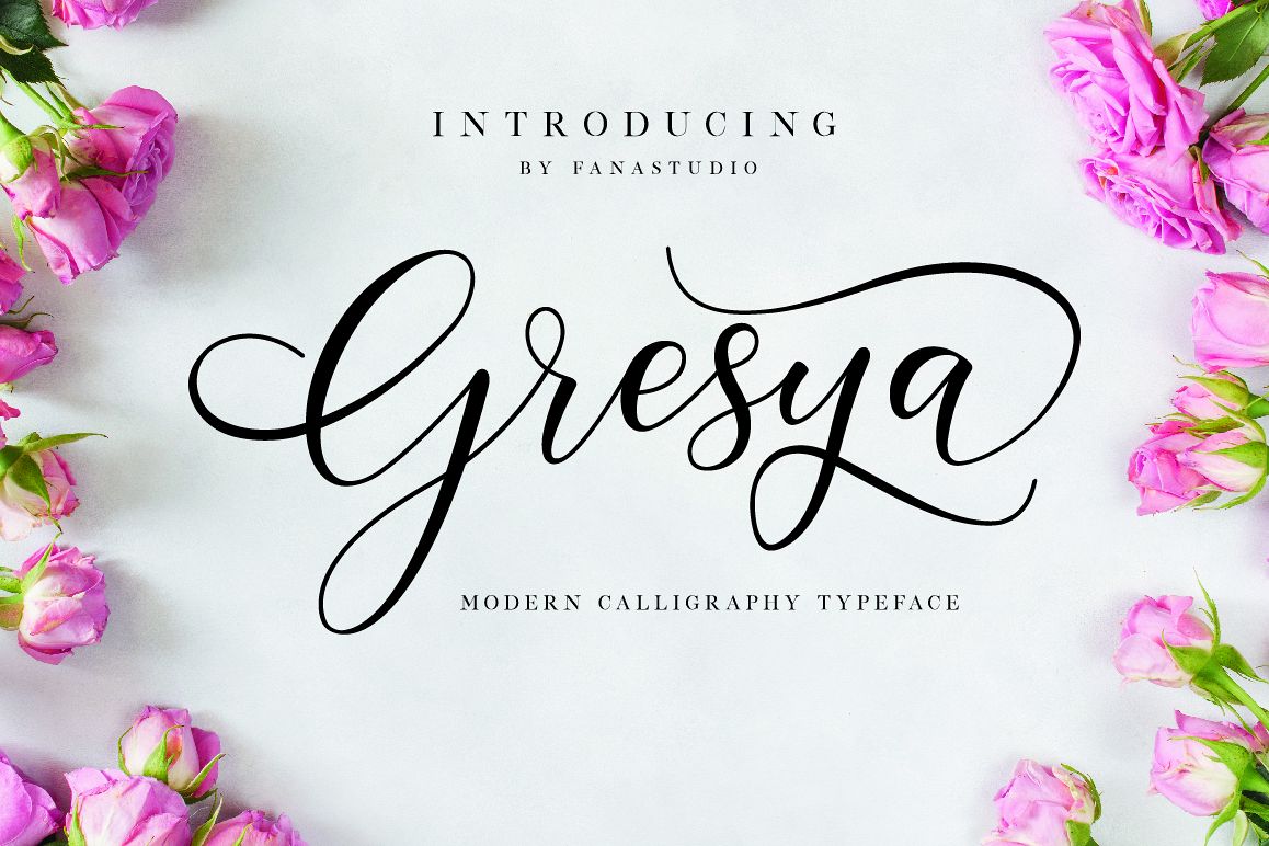 Gresya Script example image 1