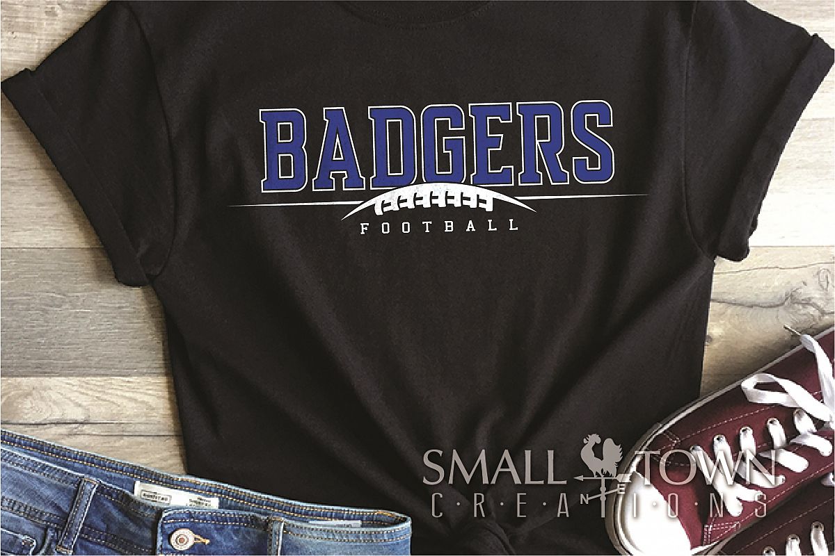 Badger, Badger Football Team, Sport, PRINT, CUT & DESIGN example image 1