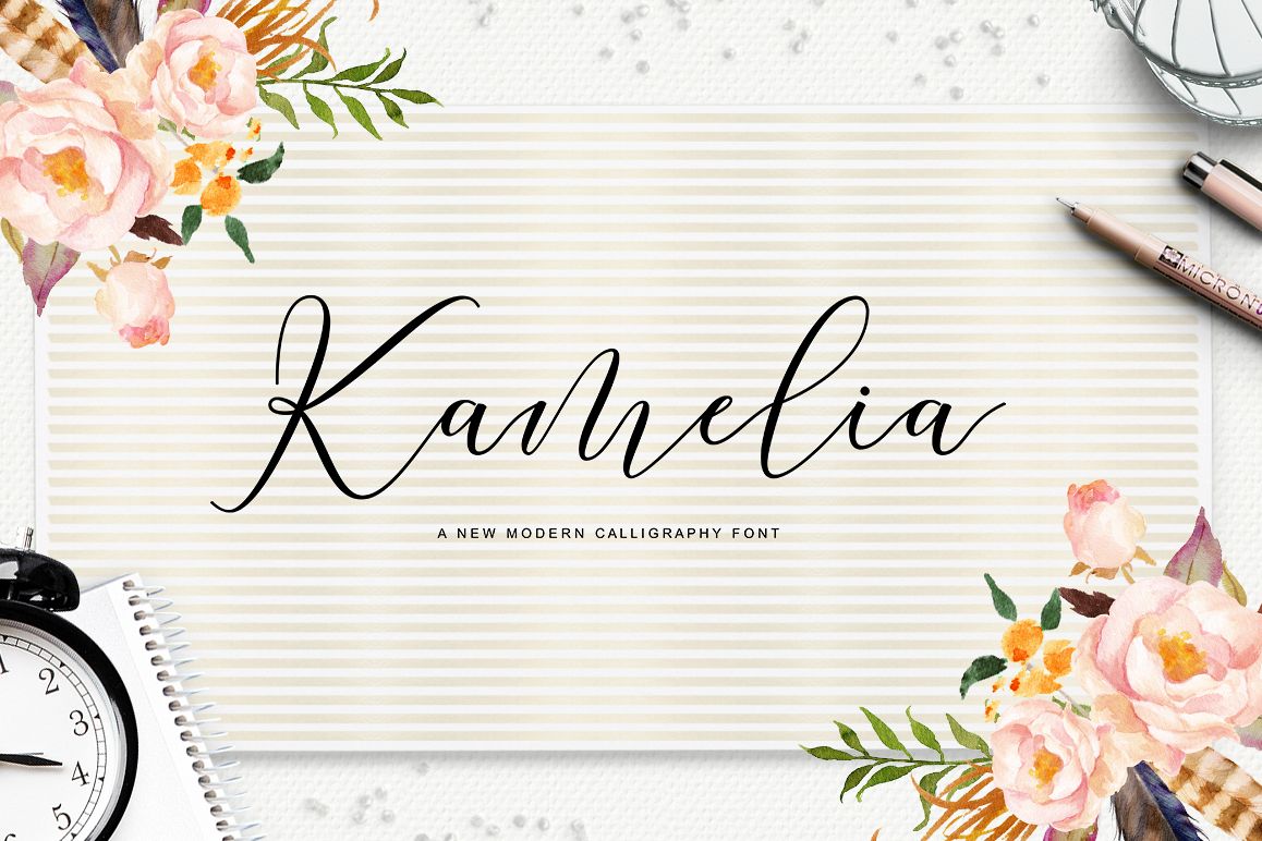 Kamelia Script example image 1
