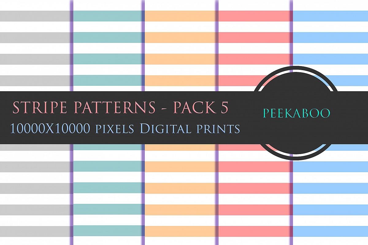 10k pixels Stripe Digital Papers - P5 example image 1