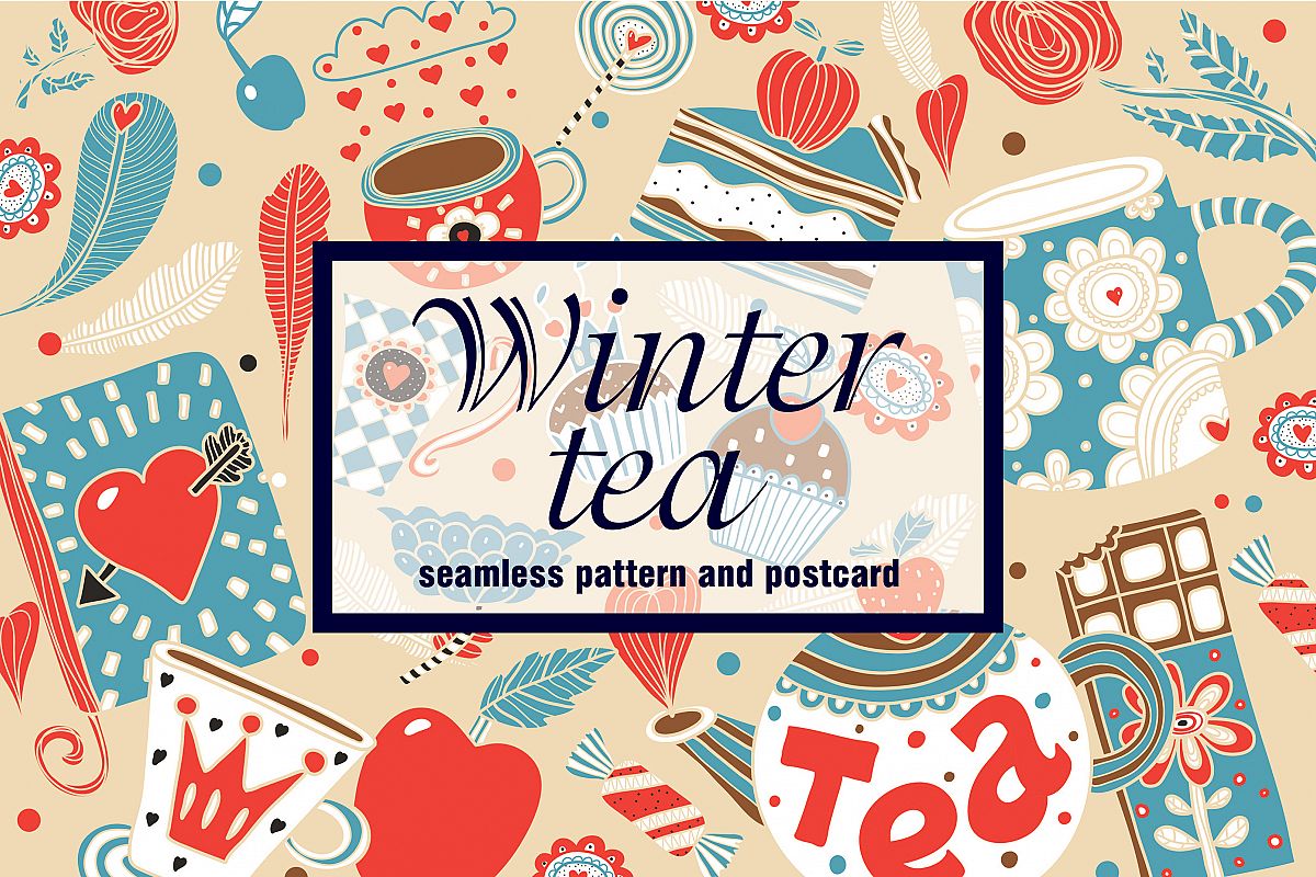 Winter tea time. example image 1
