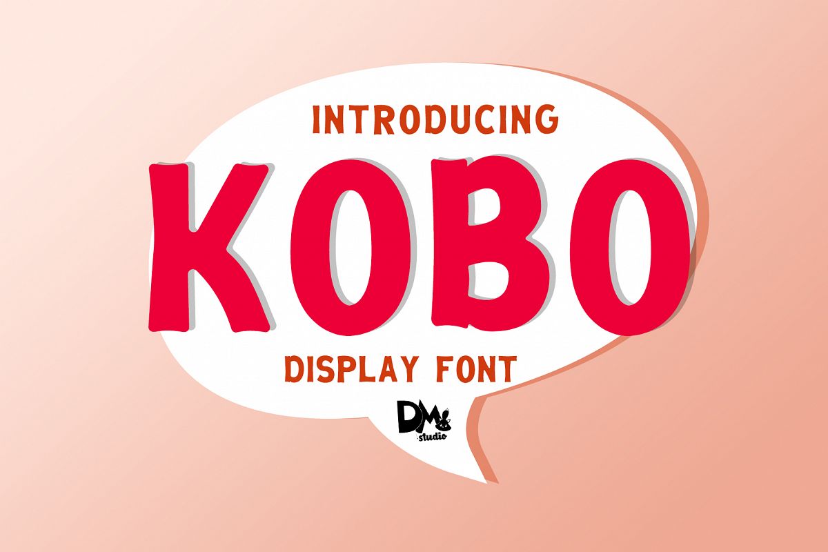 KOBO - DISPLAY FONT example image 1