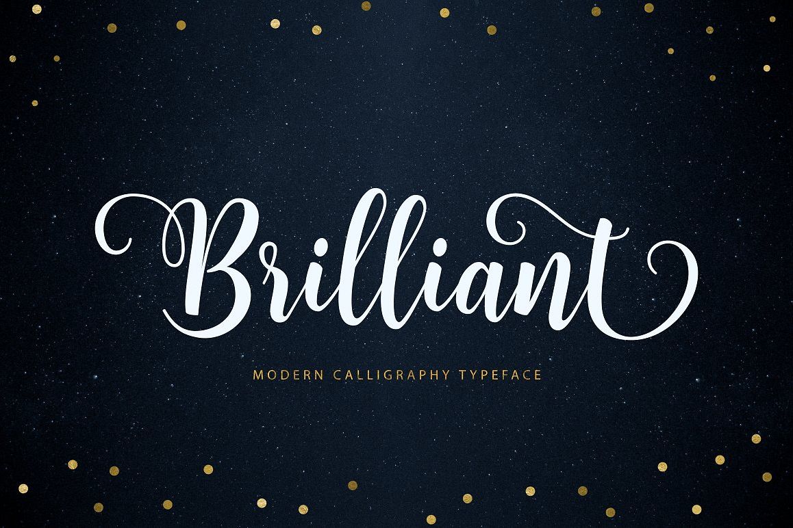 Brilliant Script example image 1