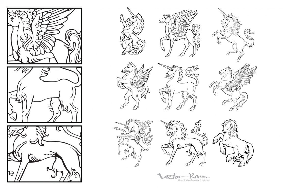 Heraldic Monsters Vol. IX example image 1