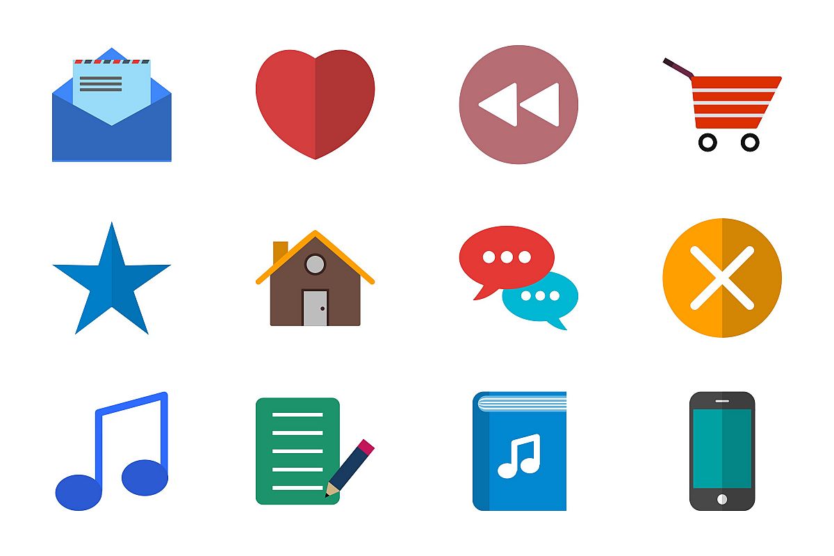 Set Of Multimedia Icons example image 1