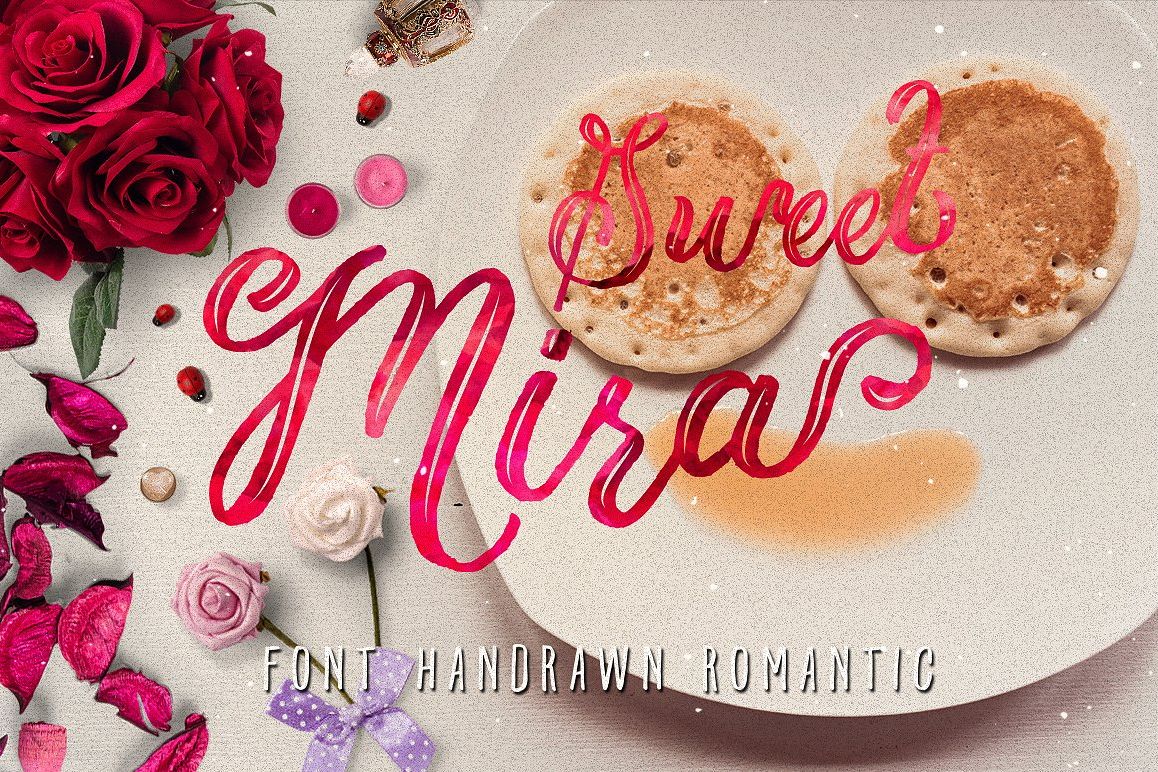 Mira & graphic watercolor & swirls example image 1