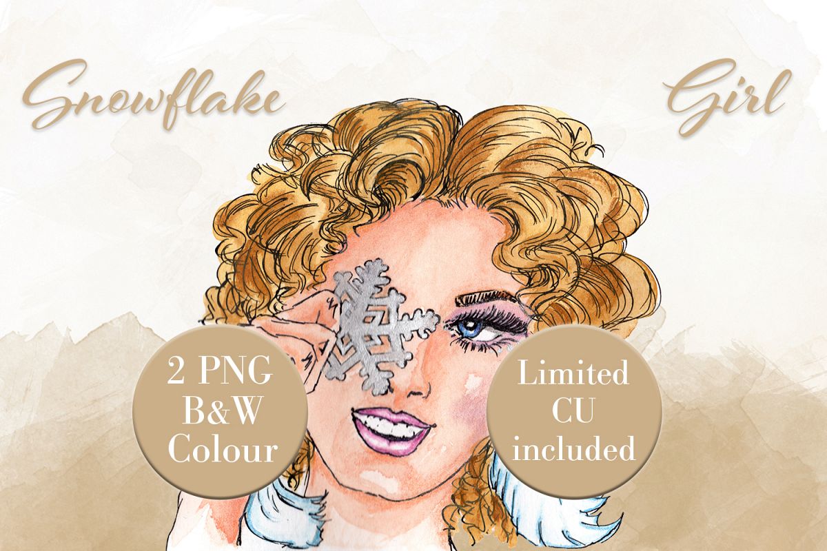 Snowflake Girl example image 1