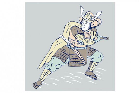 Samurai Warrior Sword example image 1