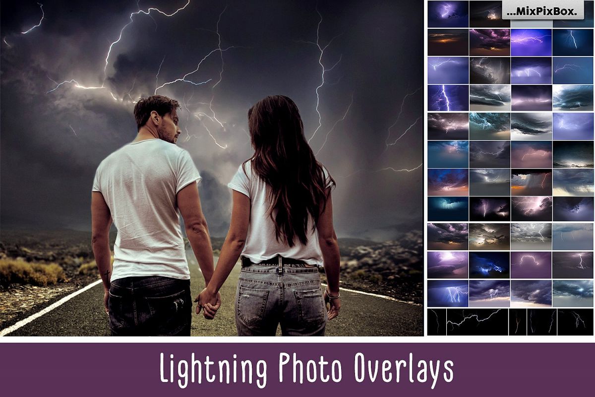 Lightning Photo Overlays example image 1