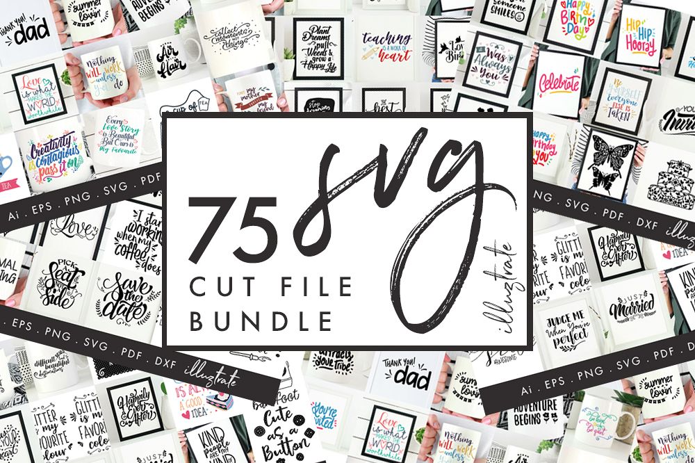 Download 75 SVG Quotes, SVG cut file Bundle, SVG Quotes, SVG Bundle