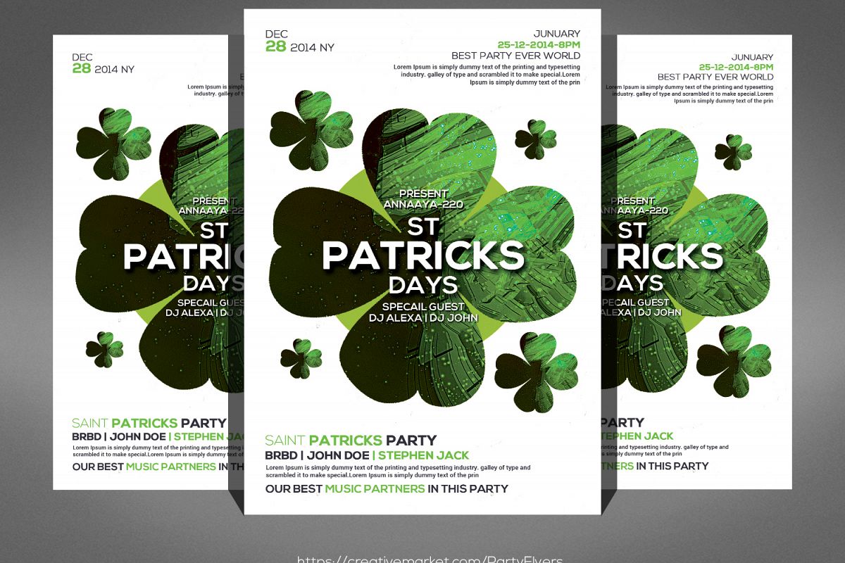 St Patricks Flyer example image 1