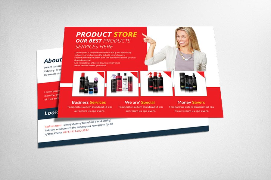 Product Promotion Postcard example image 1