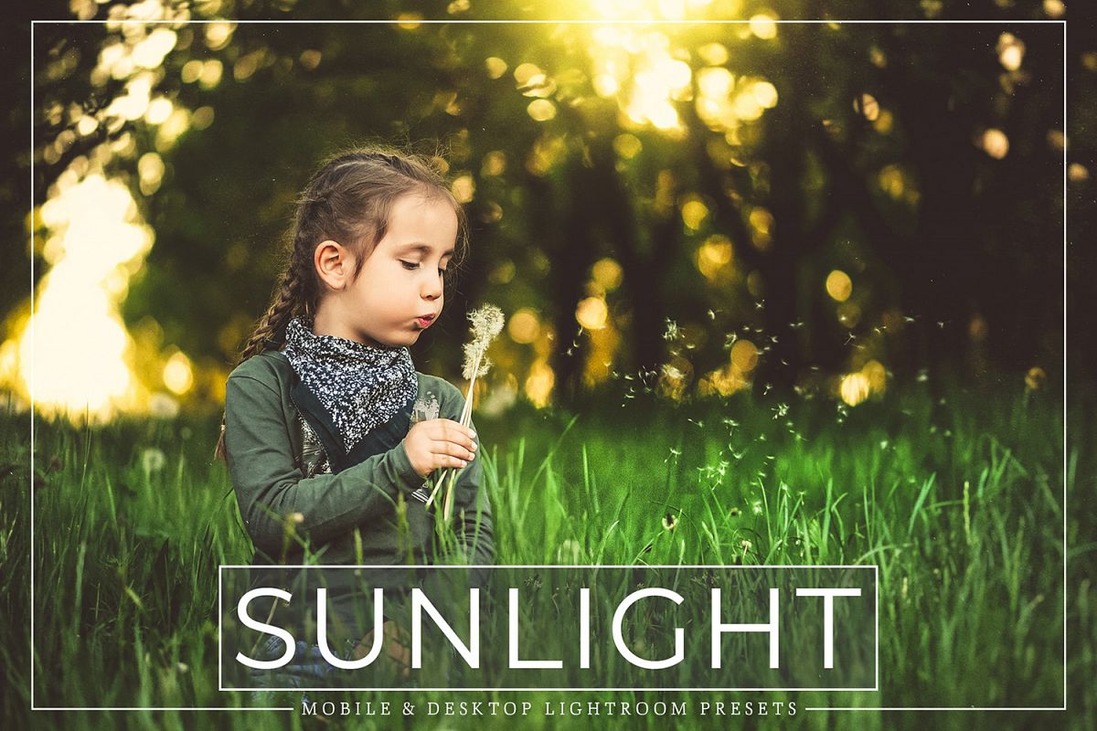 Sunlight Mobile and Desktop Lightroom Presets Pack example image 1