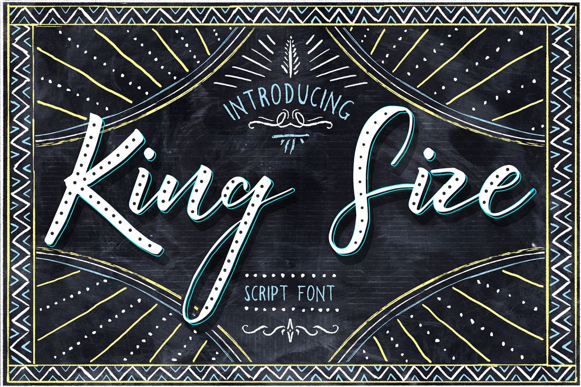 King Size Font example image 1