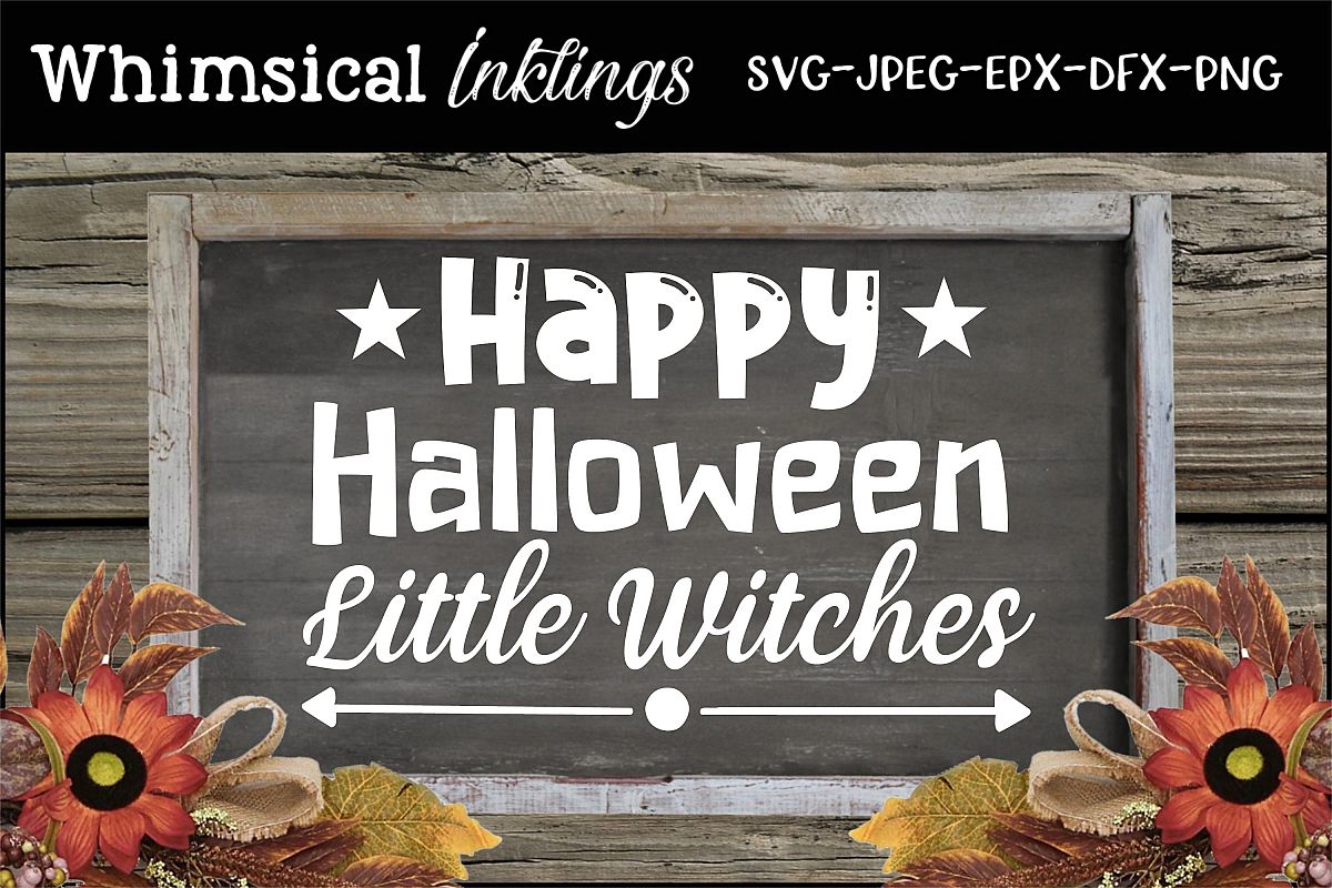 Little Witches SVG example image 1