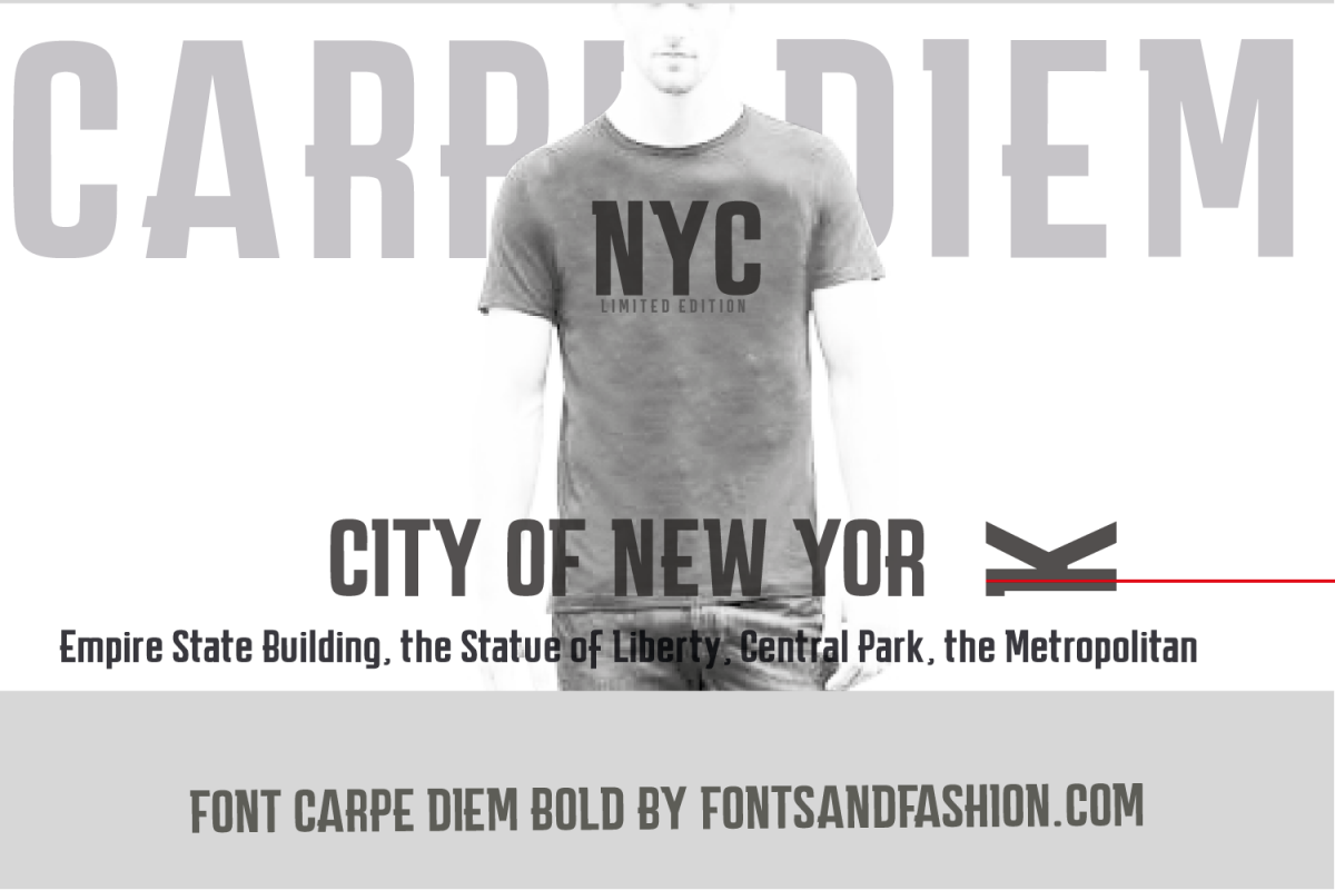 CARPE DIEM BOLD example image 1