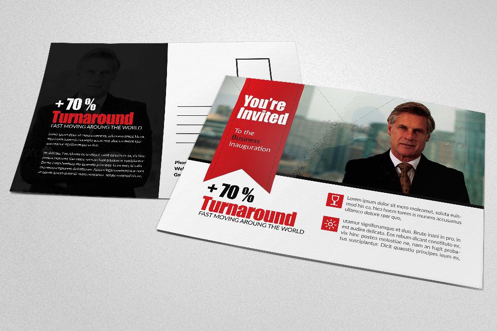 Business Post Card example image 1