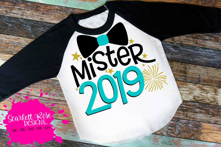 Mister 2019 - New Year's SVG example image 1