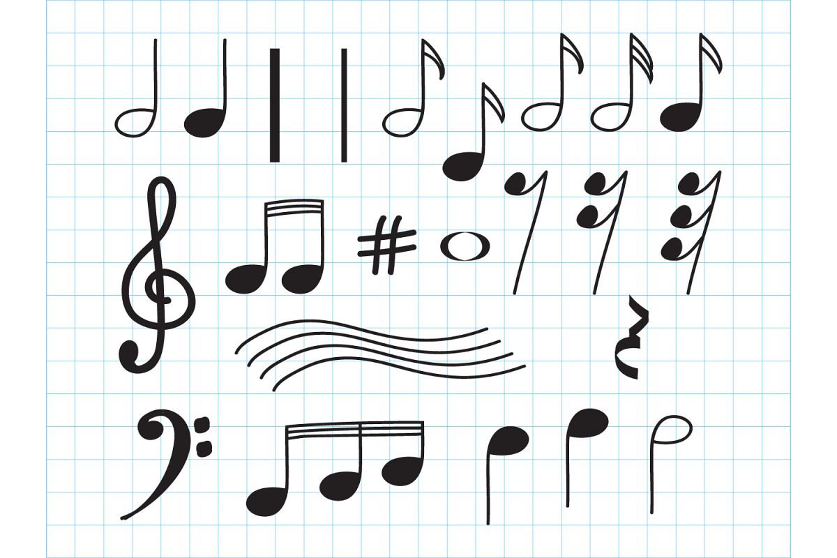 design elements of musical notes