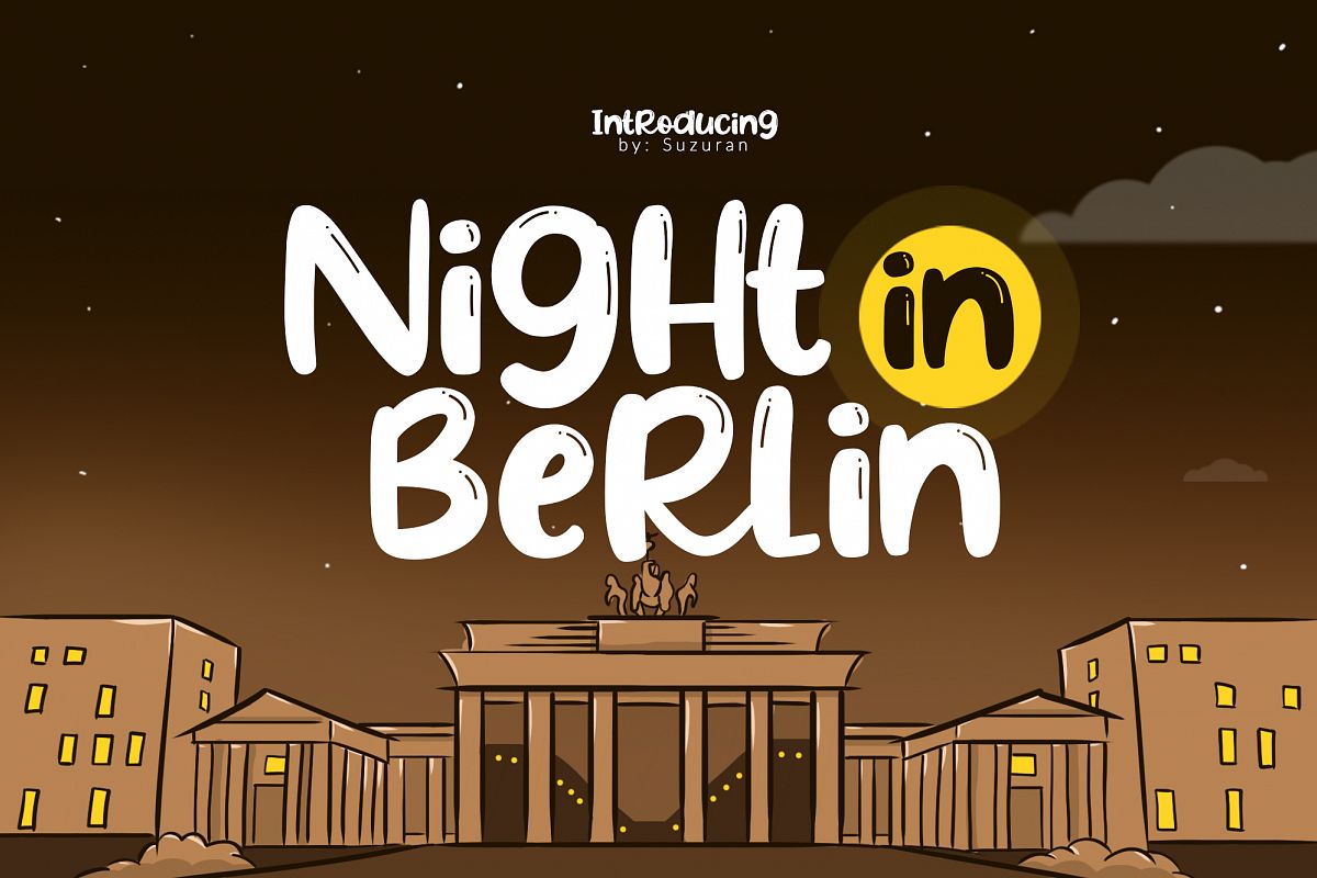 Night in Berlin example image 1