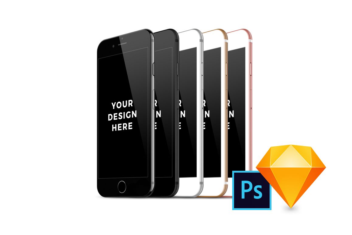 40x iPhone 7 Mockups example image 1