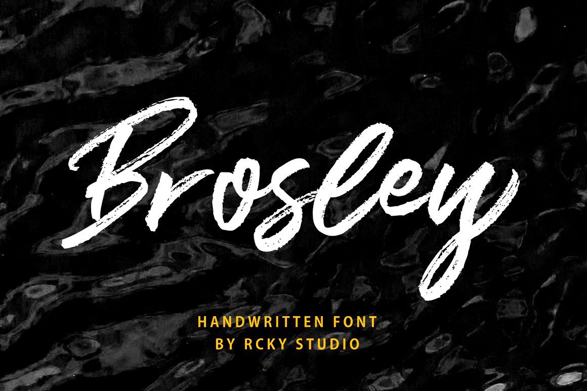 Brosley Font example image 1