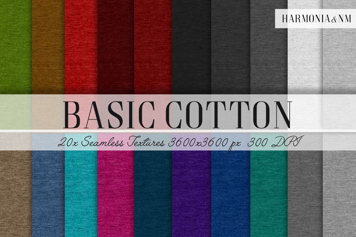 Basic Cotton 20 Seamless Textures example image 1