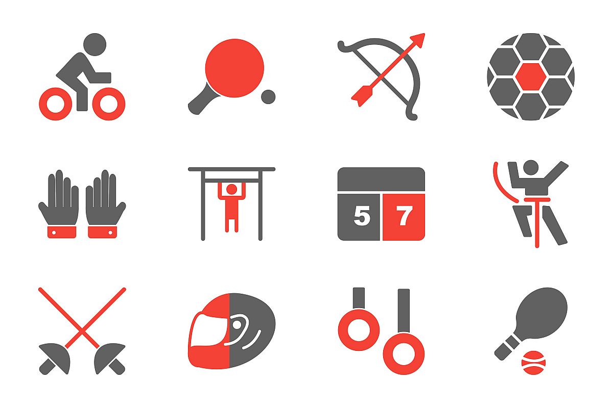 Set Of Sports And Game Icons example image 1