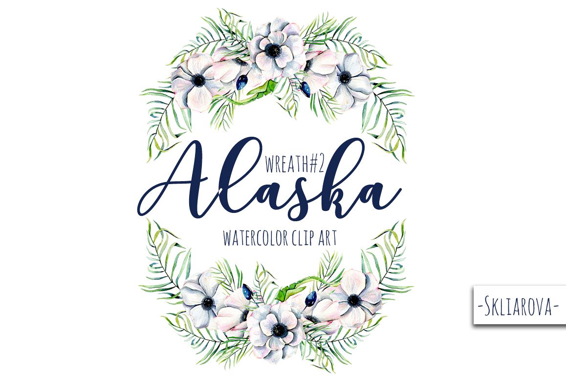 "Alaska". Wreath #2 example image 1