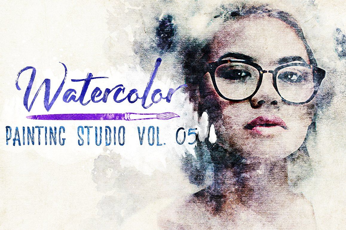 Watercolor Painting Studio Vol. 05 example image 1
