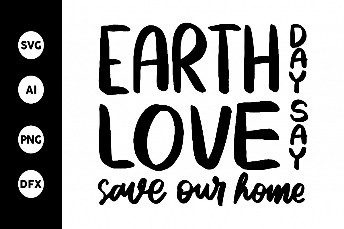 SVG - EARTH LOVE DAYS example image 1