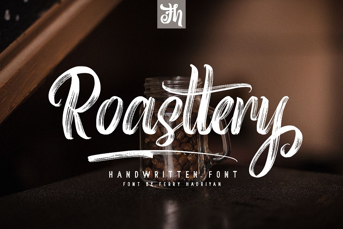 Roasttery - Handwritten Font example image 1
