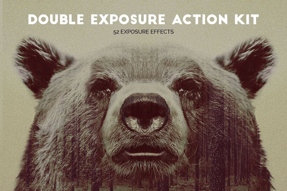 Double Exposure Action Kit example image 1