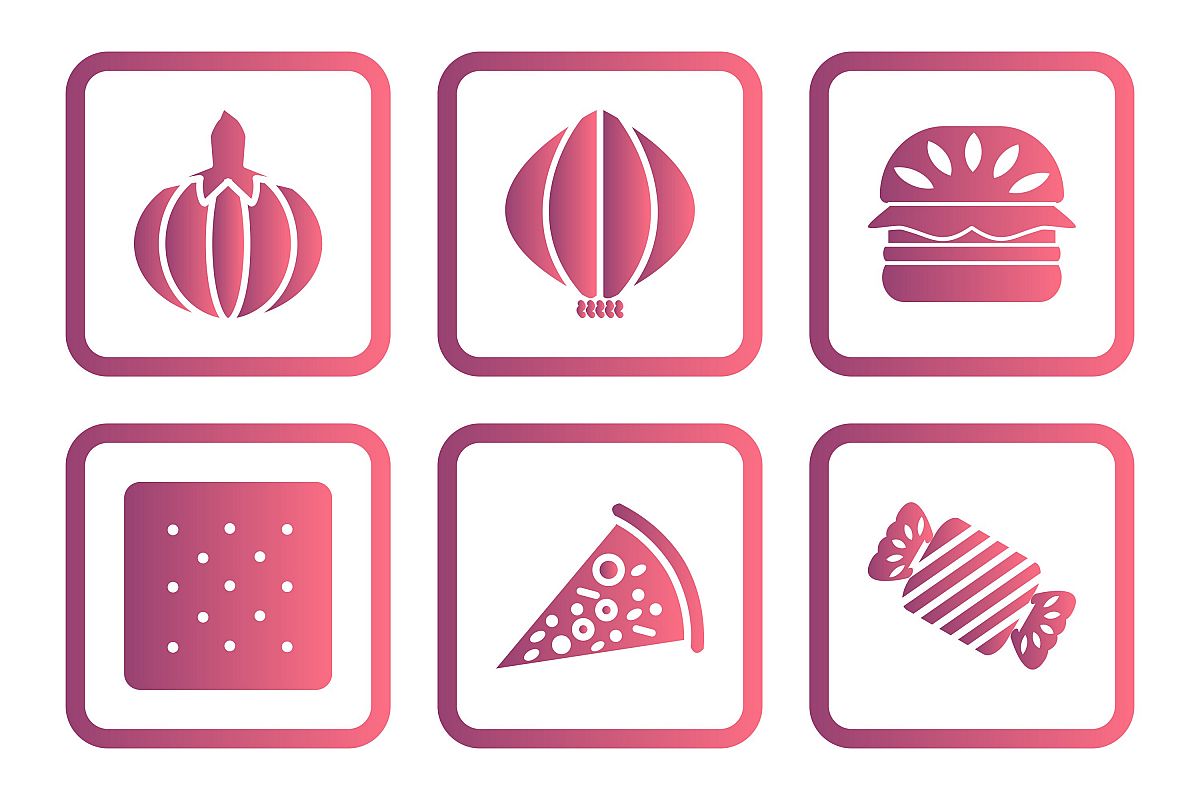Set Of Food Icons example image 1