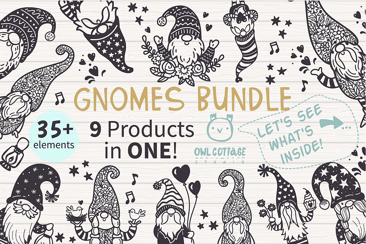Download Gnomes Bundle svg , Scandinavian Gnomes SVG, Gnome Clipart,