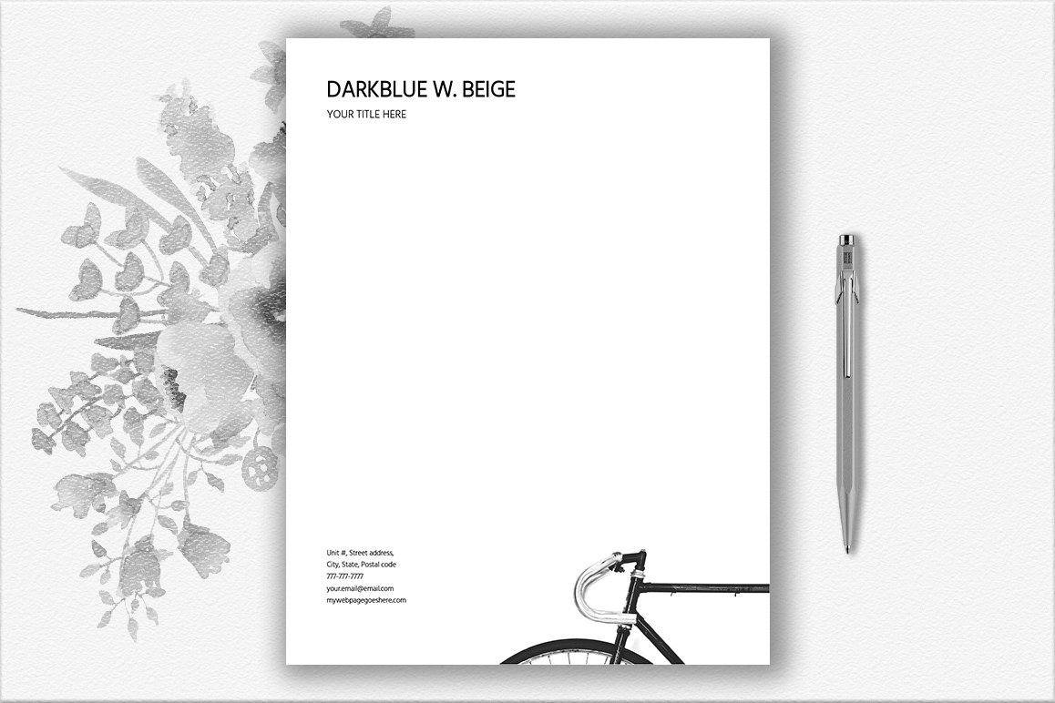 Letterhead Design Template example image 1
