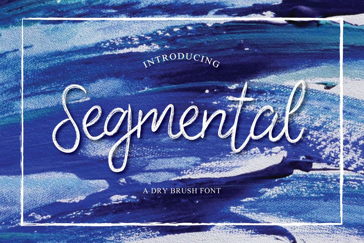 Segmental Typeface example image 1