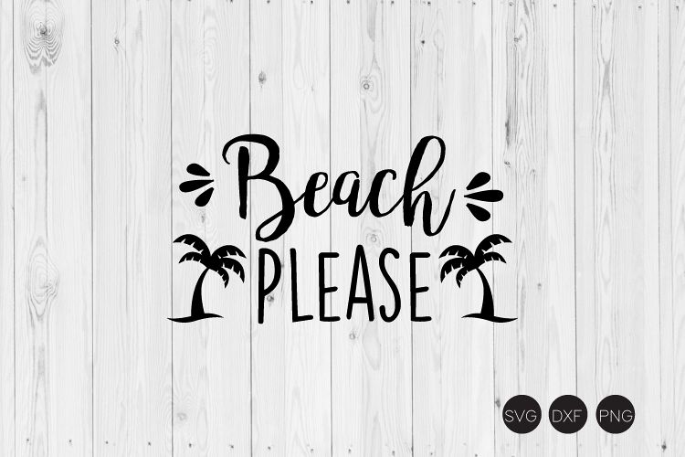 Beach Please SVG example image 1