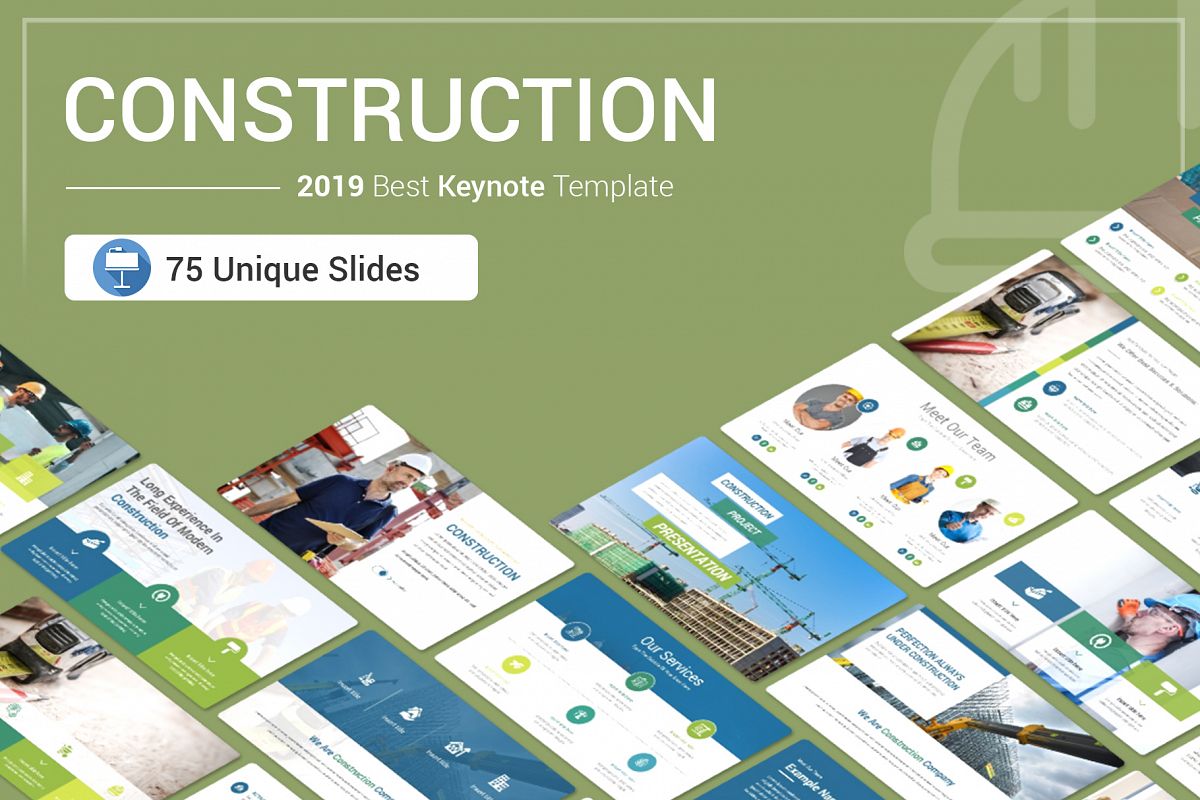 Construction Keynote Template example image 1