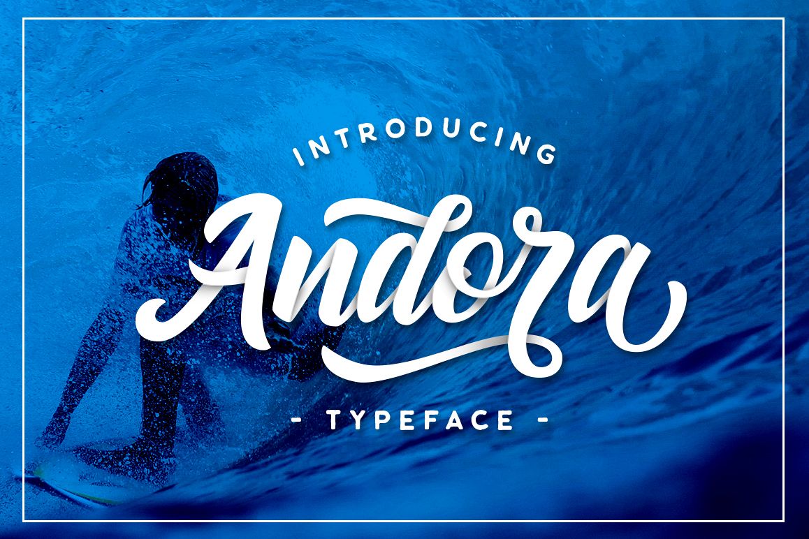 Andora Typeface example image 1
