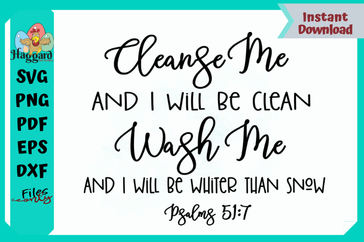 Cleanse Me Psalms 51-7 example image 1