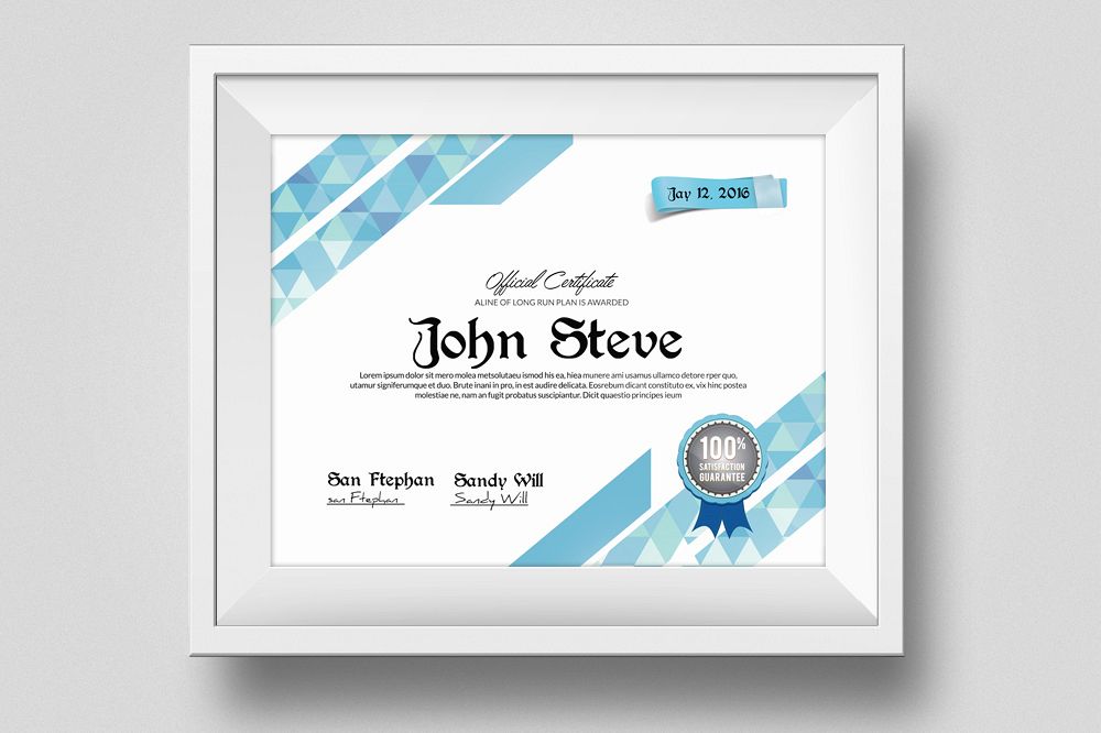 Certificate and Diploma Templates example image 1