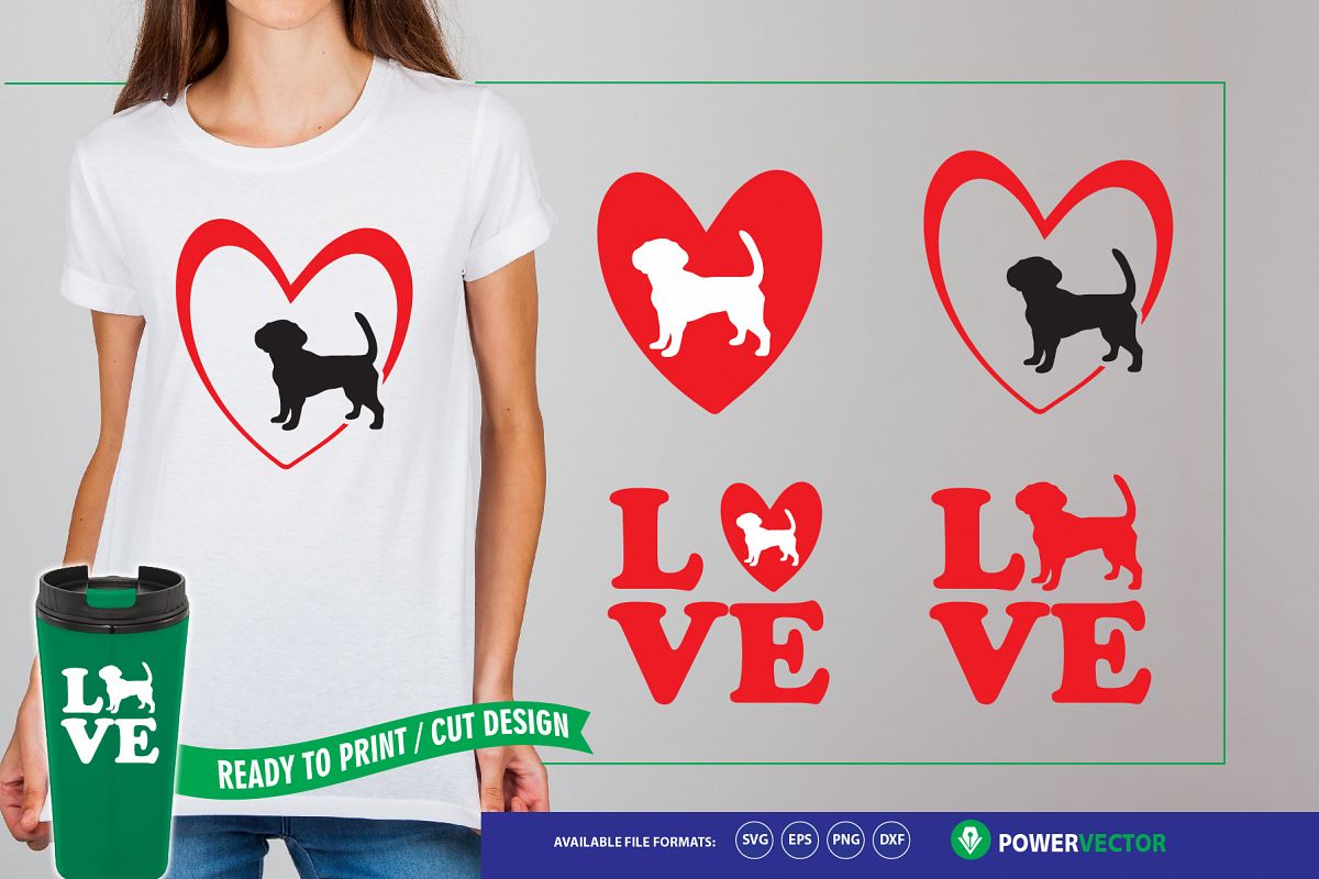 Download Love Dogs Dog Svg Files For Silhouette Cricut 148421 Svgs Design Bundles
