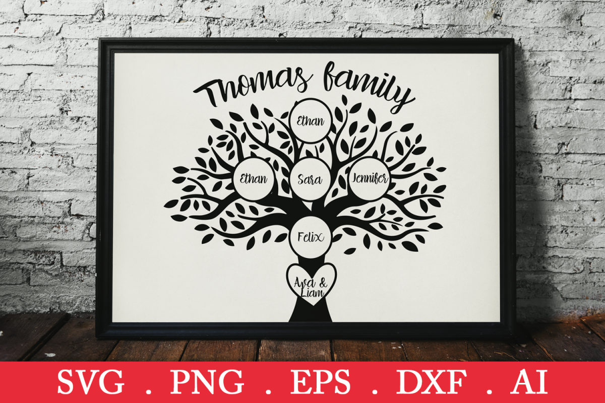 Download SALE! Family tree svg, tree of life svg, custom family ...