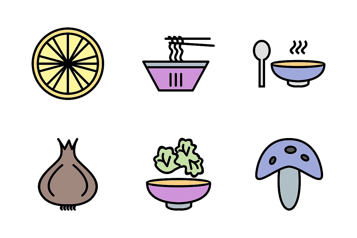 Set Of Food Icons example image 1