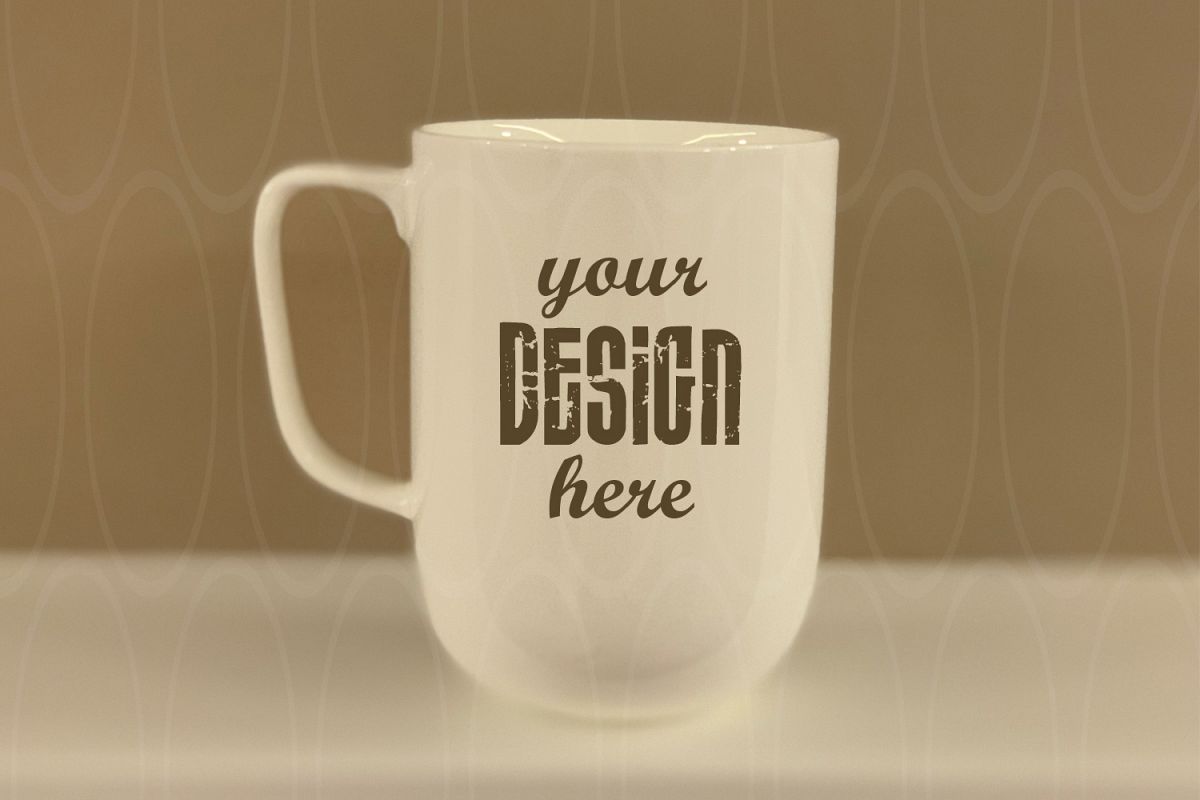 Blank Coffee Glass Cup Mockup Mug Photo Graphic Design example image 1