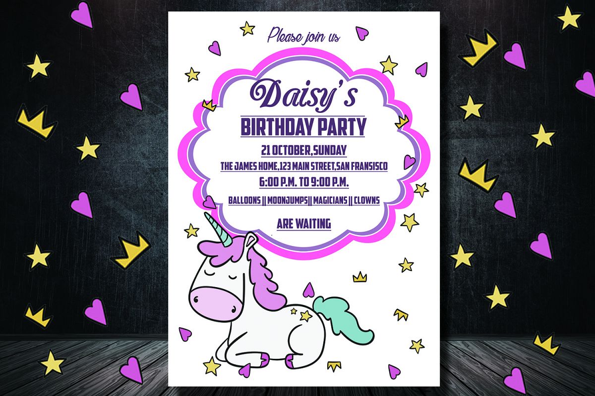 unicorn-birthday-invitation-card-146853-card-making-design-bundles