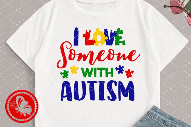 Download I Love Someone With Autism Svg Awareness Png Puzzle Clipart